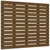 vidaXL N&aacute;stenn&eacute; čelo postele medovohned&eacute; 126x3x91,5cm mas&iacute;vna borovica