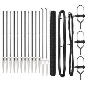 vidaXL Stĺp na plot. Siv&aacute;