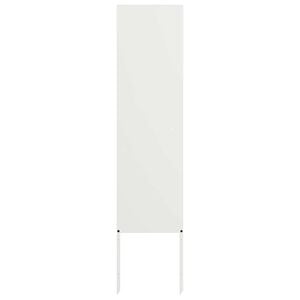 vidaXL Z&aacute;hradn&aacute; clona na s&uacute;kromie Rezac&iacute; Biela 32 x 140 cm