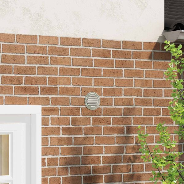 vidaXL Kryty vzduchov&yacute;ch ventil&aacute;torov 4 pcs Strieborn&aacute; 80 mm