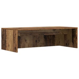 vidaXL N&aacute;stenn&yacute; st&ocirc;l Star&eacute; drevo Kompozitn&eacute; drevo 100 x 45 x 30 cm