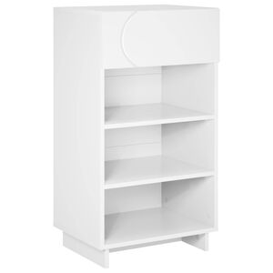 vidaXL Skrinka na top&aacute;nky 48 x 38 x 87,5 cm Spracovan&eacute; drevo Biela