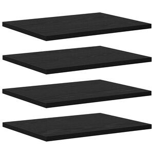 vidaXL Polica na knihy 3 &uacute;rovn&iacute; 4 ks 40 x 30 x 1,5 cm Kompozitn&eacute; drevo
