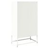 vidaXL Highboard White 68x39x123 cm Oceľ