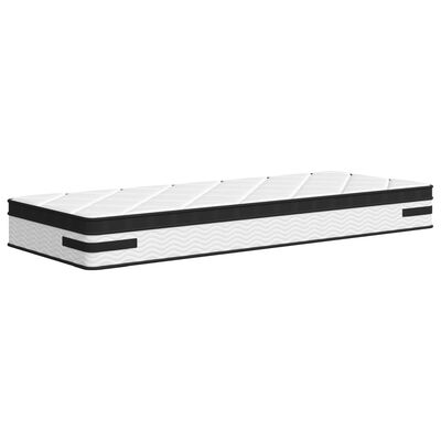 vidaXL Taštičkový pružinový matrac stredný plus 90x220 cm