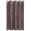 vidaXL Sametov&eacute; z&aacute;vesy so z&aacute;clonami 2 pcs Hned&aacute; 175 x 140 cm Zamat