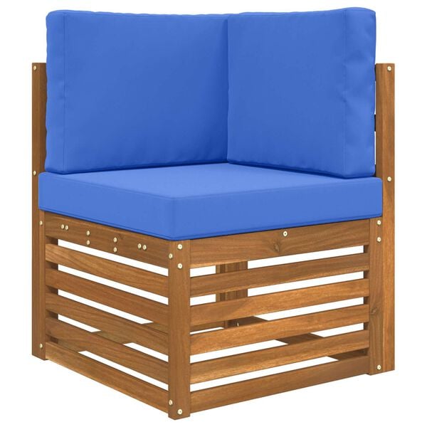 vidaXL Vank&uacute;&scaron; na vonkaj&scaron;iu pohovku 3 pcs Tyrkysov&aacute; Polyester