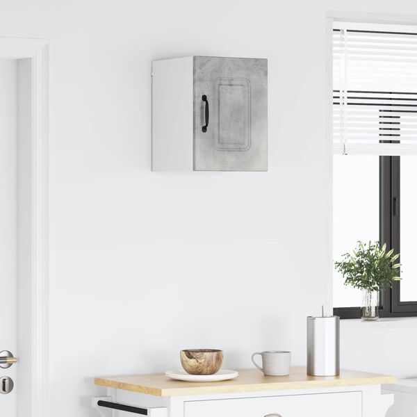 vidaXL Kuchynsk&aacute; skriňa Kalmar Bet&oacute;nov&aacute; &scaron;ed&aacute; 30 x 31 x 40 cm