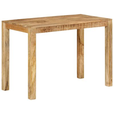 vidaXL Jedálenský stôl 110x55x76 cm masívne mangové drevo