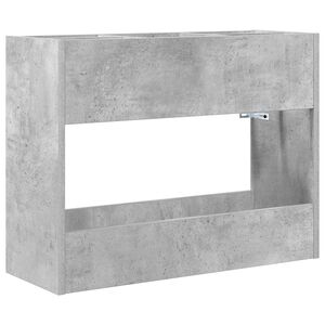 vidaXL Stojan na slnečn&iacute;k s &uacute;ložiskom Bet&oacute;nov&aacute; &scaron;ed&aacute; 65 x 24 x 50 cm