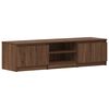 vidaXL TV skrinka hned&yacute; dub 140x40x35,5 cm spracovan&eacute; drevo