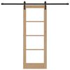 vidaXL Posuvné dvere ORKDAL Prírodná 73,5 x 198,5 cm