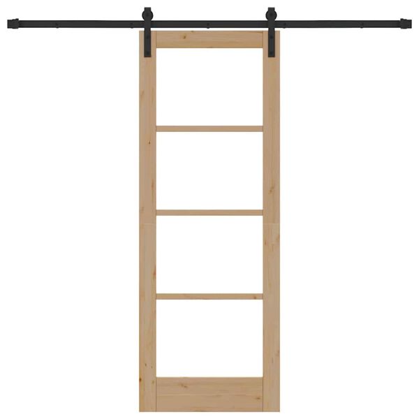 vidaXL Posuvné dvere ORKDAL Prírodná 73,5 x 198,5 cm