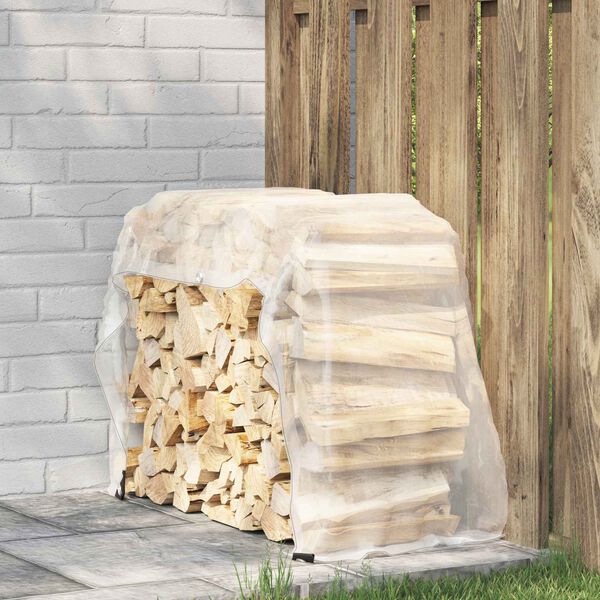 vidaXL Plachta s očkami Priehľadn&aacute; 1 x 2 m Polyetyl&eacute;n