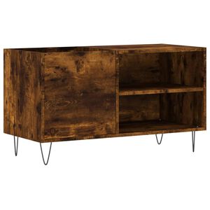vidaXL Skrinka na platne dymov&yacute; dub 85x38x48 cm kompozitn&eacute; drevo