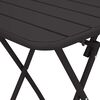 vidaXL Záhradný stôl Antracit 55 x 55 x 73 cm Práškovaná oceľ