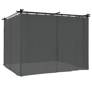 vidaXL Alt&aacute;nok so z&aacute;vesmi antracitov&yacute; 3x3 m oceľ