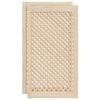vidaXL Dvere skrinky mriežkov&yacute; dizajn 2 ks 49,5x99 cm mas&iacute;v borovica