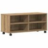 vidaXL TV skrinka 90 x 35 x 40.5 cm Hned&aacute; Kompozitn&eacute; drevo