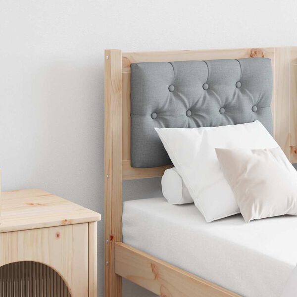 vidaXL Zadn&eacute; čelo In&yacute; Hned&aacute; a svetlo &scaron;ed&aacute; 120 cm Borovicov&yacute; mas&iacute;v