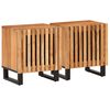 vidaXL Nočn&eacute; stol&iacute;ky 2 ks 40x34x46 cm ak&aacute;ciov&yacute; mas&iacute;v