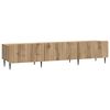 vidaXL TV skrinka Dub artisan 147 x 34,5 x 32 cm Kompozitn&eacute; drevo