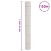 vidaXL Membrána proti burine biela 1x150 m PP