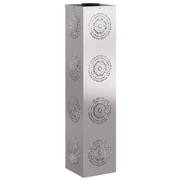 vidaXL Sol&aacute;rne LED svetlo na chodn&iacute;k 2 pcs Strieborn&aacute; Nerezov&aacute; oceľ