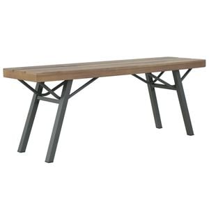 vidaXL Z&aacute;hradn&aacute; lavička 120 cm, ak&aacute;ciov&yacute; mas&iacute;v