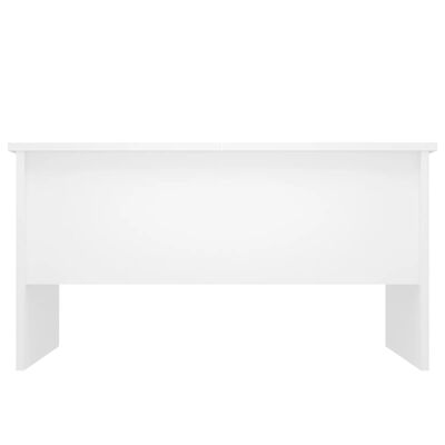vidaXL Konferenčný stolík biely 80x50x42,5 cm spracované drevo