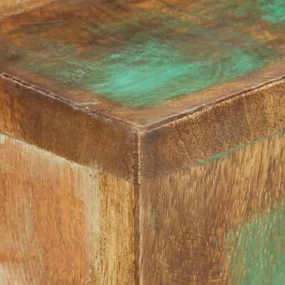 vidaXL Konzolový stolík 120x30x75 cm masívne recyklované drevo