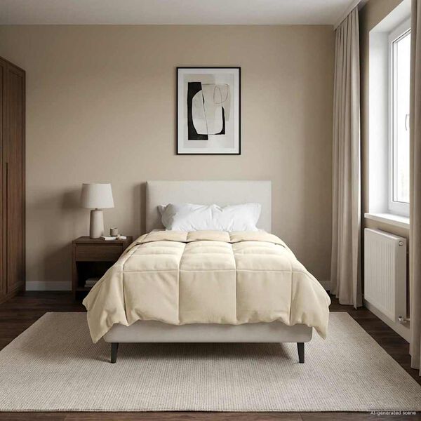 vidaXL Prikr&yacute;vka na cel&yacute; rok Kr&eacute;mov&aacute; 135 x 220 cm Mikrovl&aacute;kno