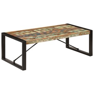 vidaXL Konferenčn&yacute; stol&iacute;k 120x60x40 cm, recyklovan&yacute; mas&iacute;v