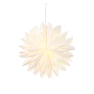 vidaXL Vianočn&eacute; osvetlenie RAAHE 10 LED Tepl&aacute; biela 45 x 17 x 45 cm