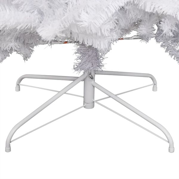 vidaXL Umel&yacute; v&yacute;klopn&yacute; vianočn&yacute; stromček so snehov&yacute;mi vločkami 300 cm