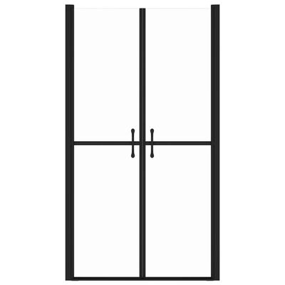 vidaXL Sprchové dvere priehľadné ESG (73-76)x190 cm