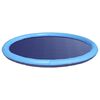 vidaXL Splash pad pre deti a psov Modr&aacute; &Oslash;150 x 10 cm PVC