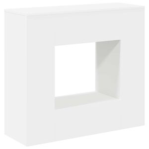 vidaXL Console Table Biela 82 x 29 x 74 cm Kompozitn&eacute; drevo