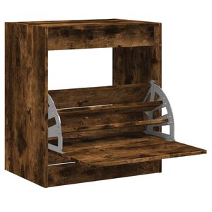 vidaXL Botn&iacute;k dymov&yacute; dub 60x42x69 cm spracovan&eacute; drevo