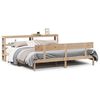 vidaXL Posteľ bez matraca 200x200 cm mas&iacute;vna borovica