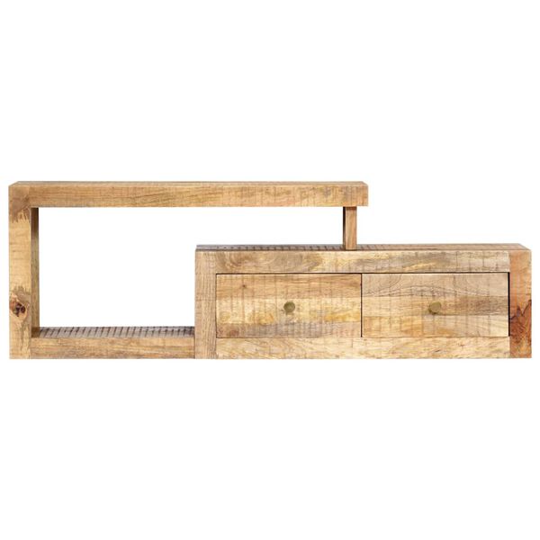 vidaXL TV skrinka 120x30x40 cm masívne mangovníkové drevo