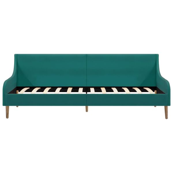 vidaXL R&aacute;m pohovky l&aacute;tkov&yacute; zelen&yacute;