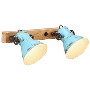 vidaXL N&aacute;stenn&aacute; lampa 25 W &scaron;muhovan&aacute; modr&aacute; 45x25 cm E27