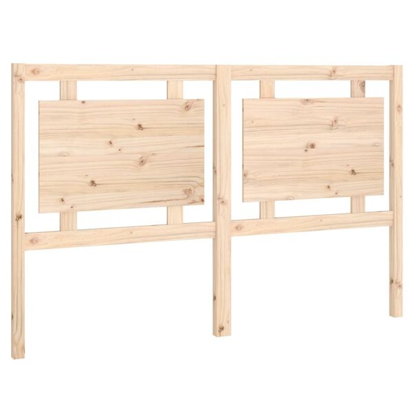 vidaXL Čelo postele 155,5x4x100 cm masívna borovica