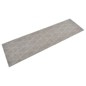 vidaXL Kuchynsk&yacute; koberec um&yacute;vateľn&yacute; koso&scaron;tvorec 45x150 cm zamat