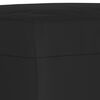 vidaXL Lavica čierna 70x35x41 cm látka z mikrovlákna