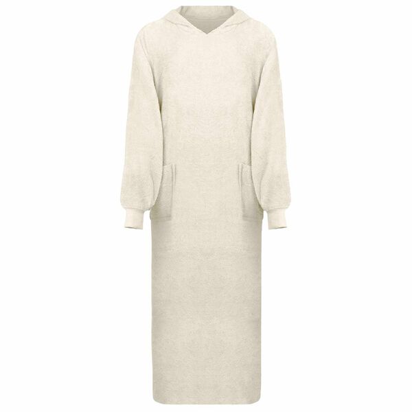 vidaXL Mikina s kapucňou KINN Kr&eacute;mov&aacute; XXL Bavlna