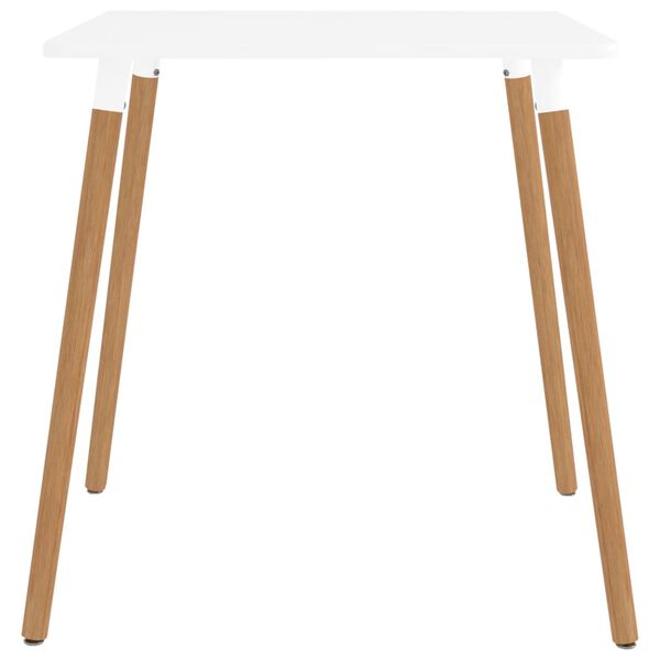 vidaXL 5-dielna jedálenská súprava hnedá