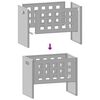vidaXL Ohnisko Hned&aacute; 50 x 30 x 40 cm Oceľ
