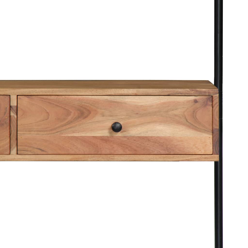 vidaXL Nástenný stôl z akáciového dreva 90x40x170 cm